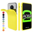 thumbnail image 1 of Cribun Coque en Silicone TPU Compatible avec Oppo Reno Ace 2 - Housse de Protection en Caoutchouc Souple et Flexible - Jaune Citron, 1 of 8