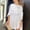 White, variant on Nnhblu Women's Fashion Crewneck Sequin Long Sleeve Solid Mini Dress Party Dress formal Dress Wedding Guest Dresses for Women Evening Dresses for Women Elegant Black