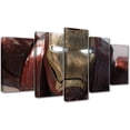 thumbnail image 1 of 5 Cuadros Decorativos Marvel Iron Man Cara Canvas Listo Para Colgar 150x84cm JUNGLE ART Impresion Tela Arte, 1 of 8