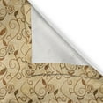 thumbnail image 4 of Ambesonne Rose Window Valance, Blooming Curled Flowers, 54" X 12", Tan and Caramel, 4 of 5