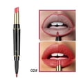 thumbnail image 1 of 16 Color Lip Liner And Lipstick Double Ended Lip Pen Makeup Tool Long Lasting Color Rendering Lip Cosmetics Lip Gloss Ingients Oil, 1 of 3