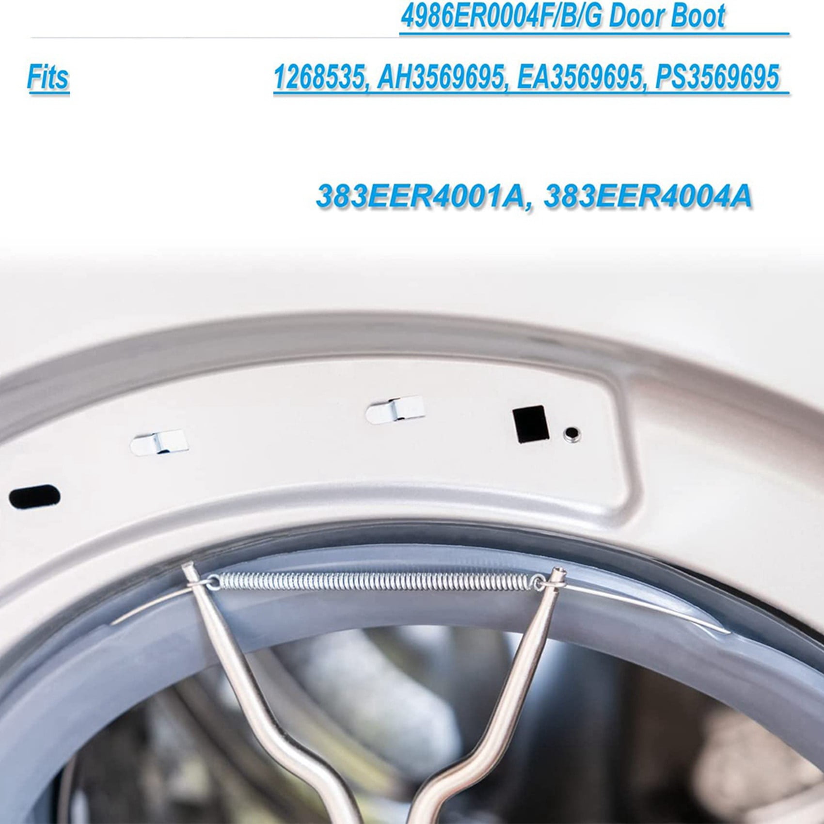 2X 383EER4004A Washing Machine Spring Expansion Tool, Washer Door Seal Clamp Spring Plier
