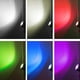 thumbnail image 2 of Foco de escenario LED 85-265V 360 grados KTV Bar Beam Lamp Green 5pcs, 2 of 4
