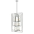 thumbnail image 2 of Z-Lite Aideen 12 Light Pendant in Matte Opal and Chrome, 2 of 4