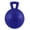 Blue, variant on Jolly Pets Tug-N-Toss 6 inch Blue  Rubber Ball with Handle Chew Toy for Dogs