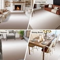 thumbnail image 5 of 8'x10' Area Rugs, Brown White Ombre Indoor Outdoor Area Rug for Living Room Bedroom, Modern Gradient Abstract Art Washable Bathroom Rugs Kitchen Floor Carpet Mats Home Decor Aesthetic, 5 of 8