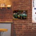 thumbnail image 4 of Placa Rectangular de coche, pintura de estaño, café, Bar, hogar, Pub, carteles de arte de pared de Metal Tmvgtek Para estrenar, 4 of 9