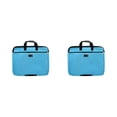 thumbnail image 1 of Bearachild Bolsa de archivo A4 de doble capa Documentos Boletos Bolsa de transporte Almacenamiento de tabletas Bolso impermeable Suministros de Cielo azul 2piezas, 1 of 6