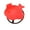 Red, variant on bestolf Spinning Chair, Kids Swivel Chair, Autistic Kids Sensory Swivel Chair, Carousel Spin Sensory Chair, Egg Shape Sensory Toy Chair Improving Kids Body Coordination