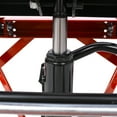 thumbnail image 6 of Olurrisa 300 lbs Hydraulic Motorcycle Scissor Jack Lift Foot Step Wheels for Small Dirt Bikes,red color, 6 of 9