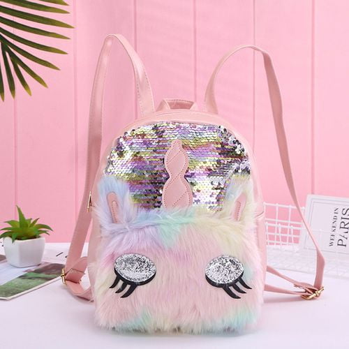 fluffy bags for school