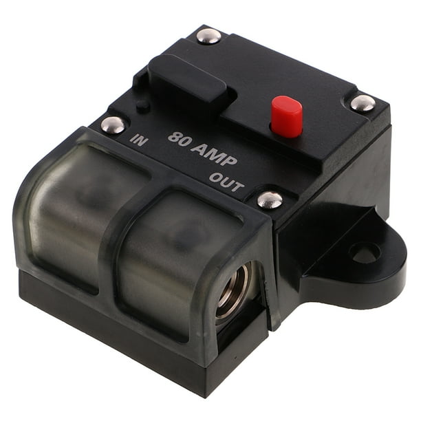 Disyuntor de sonido del portafusibles automático de de 12V para del vehículo automático 80A