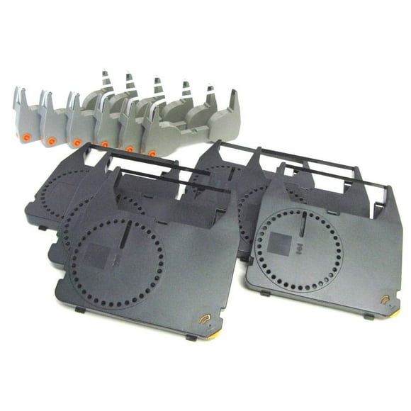 Around The Office Combo de Remplacement Compatible, Lot de 6 Rubans pour Machine à Écrire et 6 Bandes de Correction pour Machine à Rouler IBM 3500