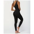 thumbnail image 3 of Top-kevin Butterluxe One Shoulder Athletic Rompers for Women Removable Padded Shorts Jumpsuit, 3 of 7
