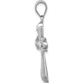 thumbnail image 3 of 14K White Gold Polished D/C Fancy Cross Pendant (31.63 X 17.19) Made In United States k6270, 3 of 6