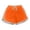 Orange, variant on Shachafan Girls Breathable Four Way Stretch Athletic Shorts For Running Gym Training Playground Sportswear Jean Shorts Juniors Girls