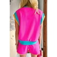 thumbnail image 3 of Women'S Short-Sleeved Casual Suit Rose Red S, 3 of 4