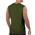thumbnail image 4 of Bcfgryg New Solid Color Mens Loose Vest V Neck Mens Vest Simple Casual Style Lightweight Men's Vest, 4 of 5