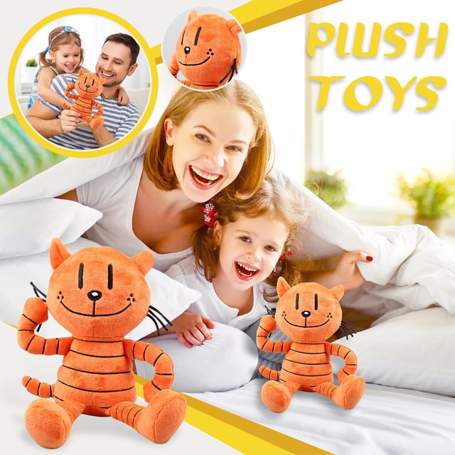 Dog Man Peluche: Muñecas De Peluche Canino Muñecas De Peluche Canino Juguetes De Dibujos Animados De Peluche Canino Regalos Para Niños Juguetes De Navidad Y Cumpleaños