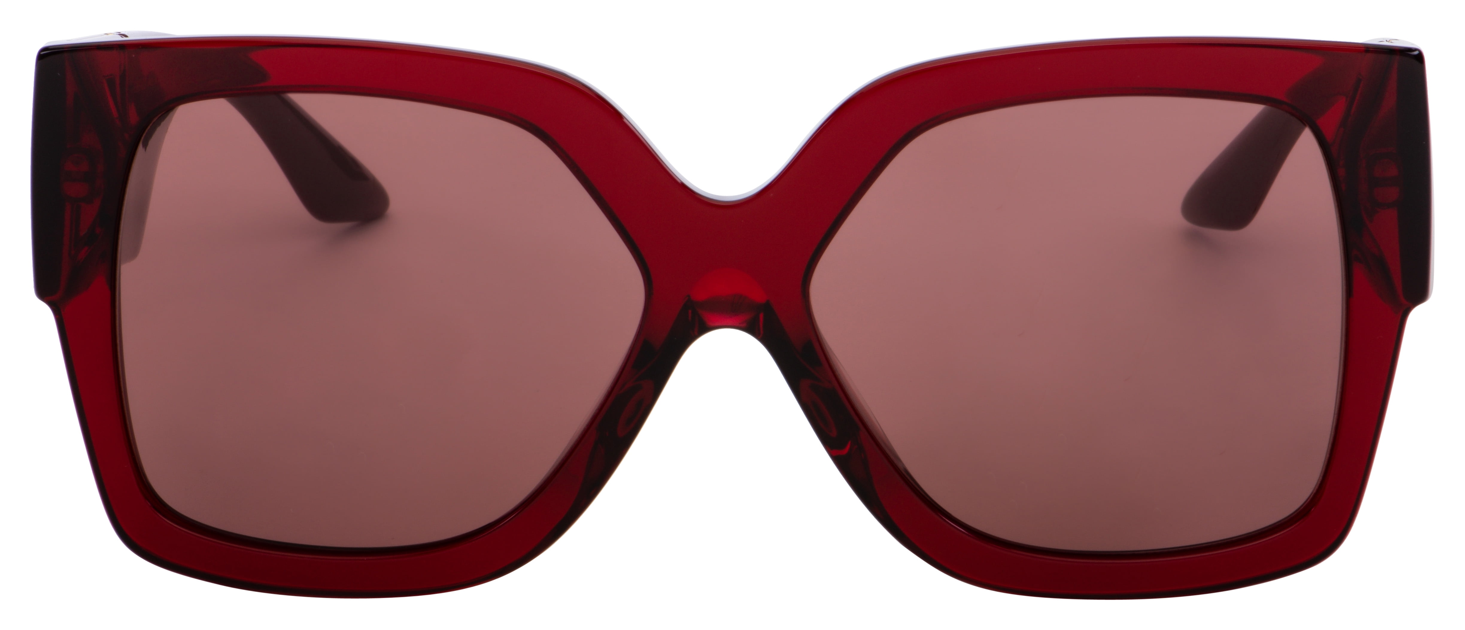 Versace Dark Red Sunglasses with Gold Accent (VE4402) Versace VE2150Q 1002/11 Sunglasses Gold/Red/Grey Gradient  main image 4