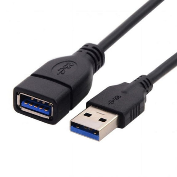 FVH USB 3.0 Type-A Male to USB 3.0 Type-A Female Extension Cable 20cm 5Gbps
