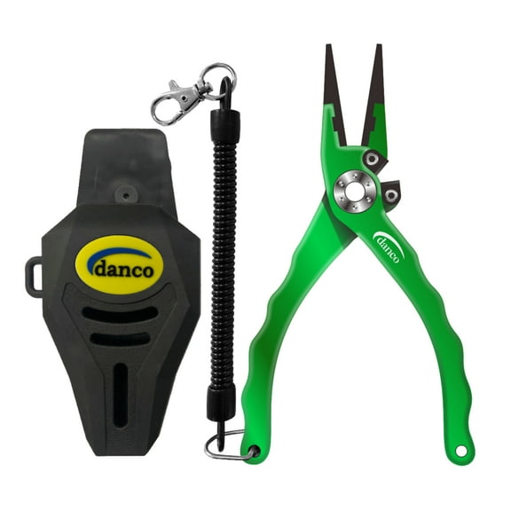 Danco Sports Admiral Tournament 7.5" Aluminum Pliers, Emerald Green