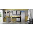 thumbnail image 2 of Manhattan Comfort 72 Inch Fortress Steel Frame Garage Table, Gray, 2 of 8
