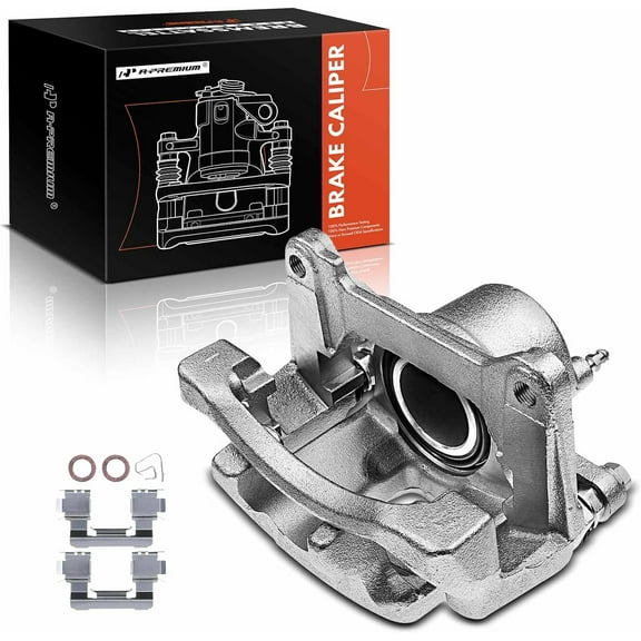 A-Premium Brake Caliper Assembly with Bracket Compatible with Scion tC 2005-2010 Toyota Celica 2003-2005 Front Passenger Side