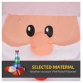 thumbnail image 5 of 5' Inflatable Santa Claus Outdoor Decoration with LED Lights - Blow Up Santa & Gift Boxes - Christmas Yard Decor for Holiday Party, 5 of 9