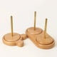 thumbnail image 5 of Soporte de madera para hilo, herramientas para tejer y hacer ganchillo para principiantes, soporte para carrete de hilo de coser, soporte para bobinadora de bolas de lana, 5 of 6