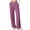 *1-Hot Pink, variant on VBVC Women's Drawstring Knit Straight Leg Sweatpants,Ladies Soft Fit Elastic Waist Pants With Pocket,Casual Solid Oversized Trousers For Women,Hot Pink,SizeS