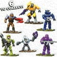 thumbnail image 2 of MEGA Halo Figure Collection Series, Micro Action Figures Building Toy Kit (Blind Packs), 2 of 6