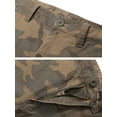 thumbnail image 4 of TRGPSG Men's Cargo Shorts,11" Inseam,Comfort Cargo Style with 6 Pockets,Casual Cotton Durability Work Shorts(No Belts)C34 Camo,Size 38, 4 of 7