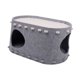 thumbnail image 5 of Casa para gatos, cama para gatos, cueva, cama cerrada, escondite para gatos, muebles para gatos, caseta, túnel para gatos Gris claro, 5 of 9