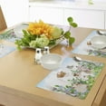 thumbnail image 4 of Ambesonne Cartoon Place Mats Set of 4, Happy Kittens, Standard Size, Multicolor, 4 of 6