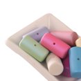 thumbnail image 4 of 10 piezas de de acrílico colorido conjunto para niños niñas diy collar artesanías 8 x 25 mm Sunnimix kit de fabricación de joyas para niños, 4 of 8