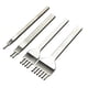 thumbnail image 5 of Perforadora de cuero con punta de diamante de 2, 4 y 6 puntas 5mm 6 Prong Silver, 5 of 9