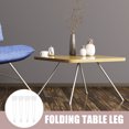 thumbnail image 2 of 4pcs Coffee Table Legs Metal Desk Legs Hairpin Legs Table Repair Hardware Accessories, 2 of 6