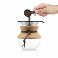 thumbnail image 2 of 4 Cup 17oz Pour Over Coffee Maker: Glass Carafe, Cool Touch Handle, Permanent Filter, Dishwasher-Safe, Manual Use, 2 of 7