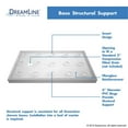 thumbnail image 5 of DreamLine SlimLine 36 in. D x 60 in. W x 2 3/4 in. H Left Drain Single Threshold Shower Base in Biscuit DLT-1136601-22, 5 of 5