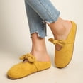 thumbnail image 5 of Bow Knot Mary Jane Mules, Slip On Closed Toe Shoes, Casual Comfort Footwear (Women's), 5 of 6