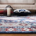 thumbnail image 5 of SAFAVIEH Kazak Winslow Geometric Area Rug, Navy/Red, 8' x 10', 5 of 11