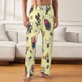 thumbnail image 2 of Aggretsuko Men's Pajama Pants Soft Sleepwear Loung Pants for Men Pj Bottoms with Drawstring & Pockets, 2 of 7