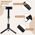 thumbnail image 4 of Perche à Selfie Bluetooth C01S Support de Téléphone Portable en Direct Trépied Intégré Accessoires de Bureau, 4 of 7