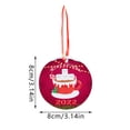 thumbnail image 4 of Regalo de Navidad para ella Regalo para Navidad Colgante Árbol de Navidad Decoración 3PCS Wmkox8yii  fhajkh4729, 4 of 8