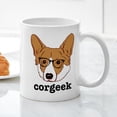 thumbnail image 3 of CafePress - Corgeek - 11 oz Ceramic Mug - Novelty Coffee Tea Cup, 3 of 4