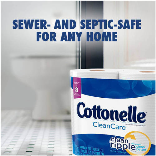 Cottonelle Clean Care Toilet Paper, 18 Big Rolls - image 4 of 8