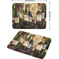 thumbnail image 2 of Absorbent Dish Drying Mat for Kitchen Counter 18x24 Inch Wine Dish Drying Mat Microfiber Red Wine Glass Dish Mat Drainer Rack Mats Fast Dry Bottles Dish Dry Pad Protector Kitchen Accessories, 2 of 6