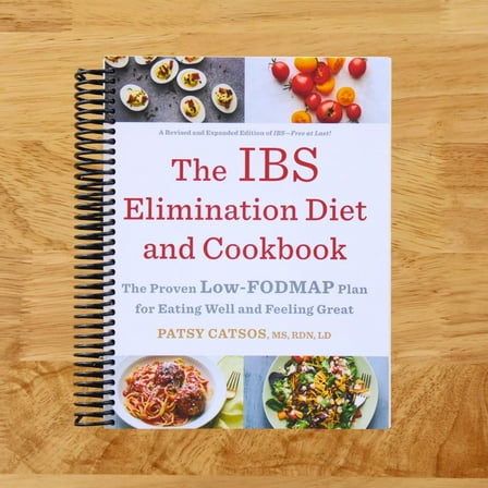 The IBS Elimination Diet and Cookbook : The Proven Low-FODMAP Plan for Eating Well and Feeling Great (Spiral Bound)