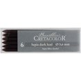 thumbnail image 1 of Set de 6 minas Sepia Dark Cretacolor para artistas, 1 of 2